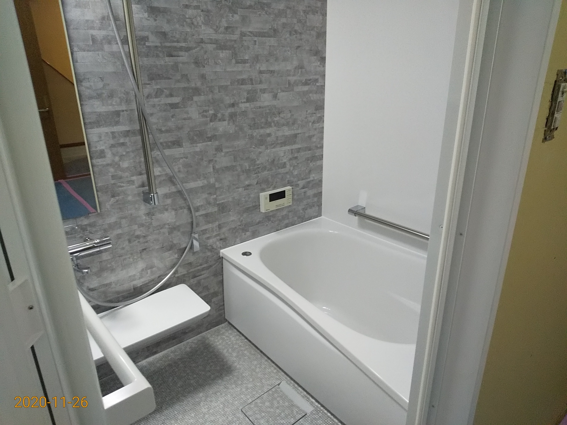岡山県倉敷市の浴室リフォーム　～暖かいお風呂～